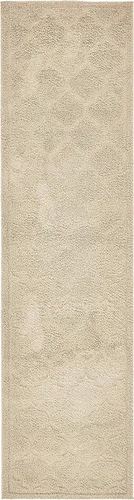 Vista 18 de Unique Loom Trellis Shag Collection - Alfombra de pasillo geométrica, moderna, marroquí, celosía, gris (2 x 7 pies)