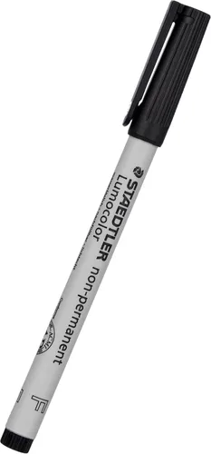 Vista 3 de Staedtler 316 9 Bolígrafo Fineliner Universal LUMOCOLOR NO PERMANENTE F - Negro