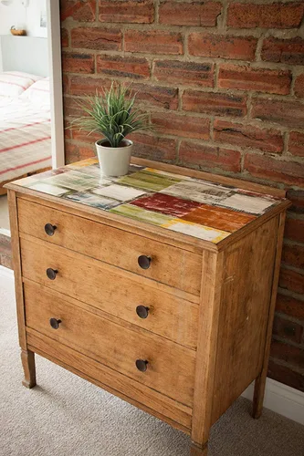 Vista 4 de d-c-fix 346-0576-3PK - Película autoadhesiva decorativa, Bahia, rollo de 17 x 78 pulgadas, paquete de 3