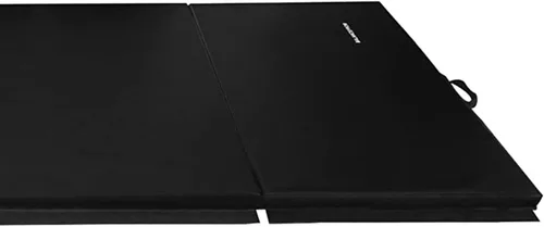 Vista 6 de BalanceFrom 6x4 Feet 4-Panel Folding Gymnastics Mat – 2-Inch Thick Pad with Vinyl Surface and Carrying Handles for Tumbling, Yoga, Pilates, Home