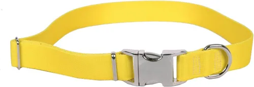 Vista 15 de Collar de plata de ley con diseño de perro amarillo, de 45,7 a 28.2 in. Púrpura sólido