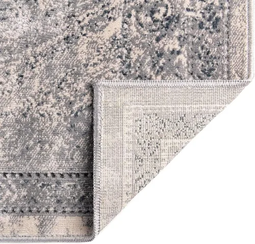 Vista 13 de Unique Loom Chateau Collection - Alfombra de área Wilson (2' 2" x 6' 9", alfombra de pasillo, azul oscuro/gris)