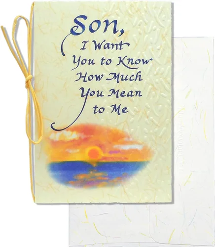 Vista 6 de Blue Mountain Arts Tarjeta de hijo, tarjeta de cumpleaños, tarjeta de pensamiento de ti, tarjeta de graduación (To my amazing, notable son)