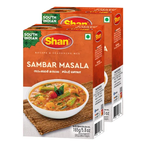 Vista 110 de Shan Chicken 65 - Mezcla de recetas y condimentos de 2.1 oz (60 g) - Polvo de especias para pollo frito picante agridulce - Adecuado