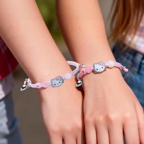 Vista 4 de Bonito juego de pulseras para parejas a juego de amistad, regalos del día de San Valentín para novia y novio alma gemela, regalos a juego