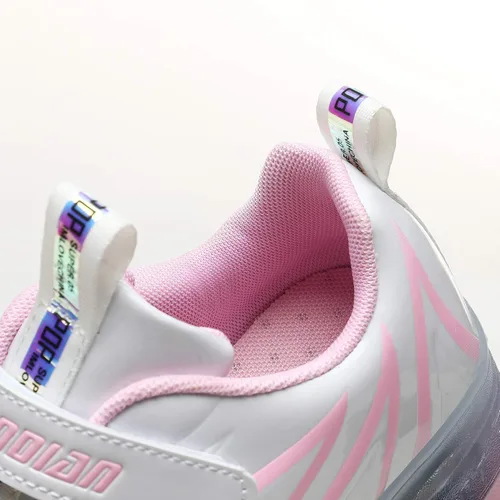 Vista 4 de HHSTS Zapatos para niños Nuevos zapatos mejorados con ruedas de color de luz LED, patines brillantes, zapatos de patinaje, regalos simples