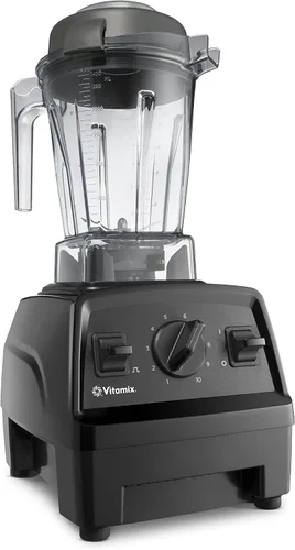 Vista 2 de Vitamix E310 Explorer Licuadora con recipiente de 48 onzas, cuchillas de acero inoxidable de grado aeronáutico, base de motor potente de grado Negro
