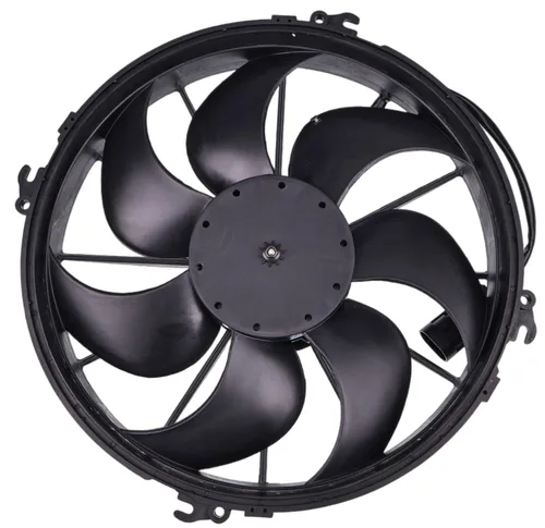 Vista 3 de Nuevo 30103202 - Ventilador extractor de 12 pulgadas, hoja curvada, 1870 CFM, compatible con SPAL VA01-AP90/VLL-66A