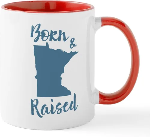 Vista 12 de CafePress Loves Me In Minnesota Taza de café de cerámica de 11 oz (11.0 fl oz)