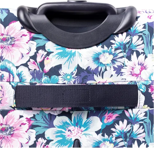 Vista 5 de Vera Bradley Bolsa de trabajo con ruedas Softside para mujer, Garden Grove