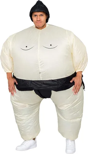 Vista 3 de Sumo Wrestling Wrestler - Traje inflable para chub