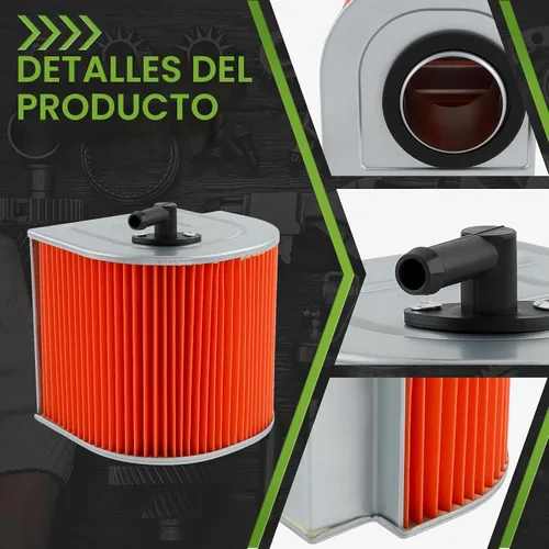 Vista 2 de Filtro de aire Carbbia 17211-KR3-600 Compatible con Honda CA125 / CMX250 / Compatible con Rebel 250 CMX250C / Compatible con Rebel CA250 Elemento