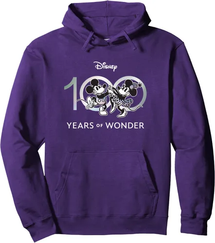 Vista 7 de Disney 100 Years of Wonder Mickey & Minnie Dancing Retro - Sudadera con capucha, Negro