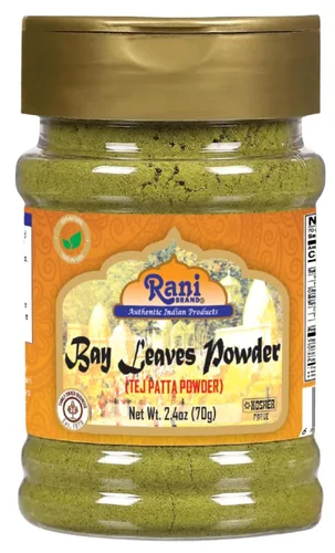 Vista 9 de Rani Organic Bay Leaves (Tej Patta) Especias enteras seleccionadas a mano Extra grandes 0.4oz (12g) Frasco PET ~ Todo natural Apto para gluten