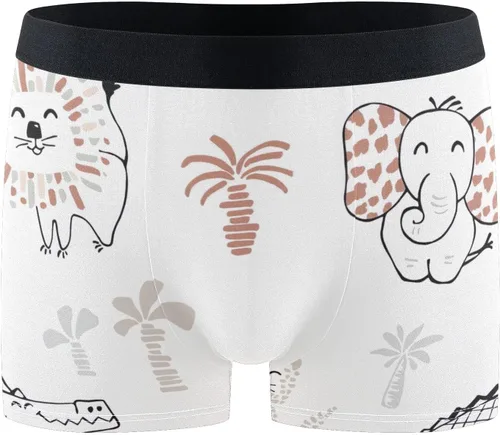 Vista 2 de CHIFIGNO Cornsilk Man Underwear, Bamboo Fiber Blend for Breathability and Comfort, S