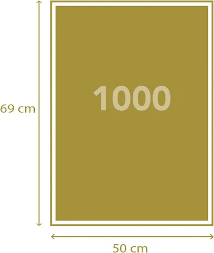 Vista 3 de Clementoni - 39467 - Rompecabezas de pizarra para adultos - Saludos - 1000 piezas