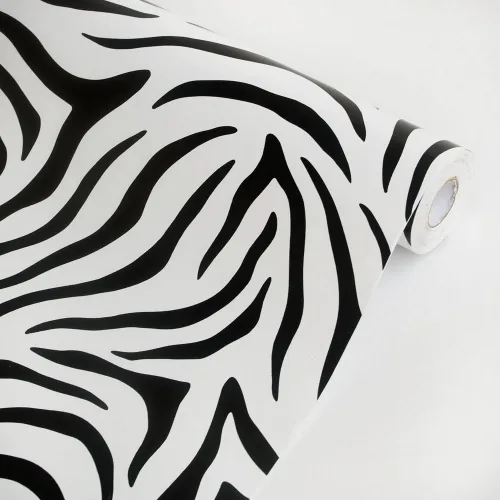 Vista 5 de Elegante estampado de cobra - Papel pintado autoadhesivo para decoración del hogar (rollo)