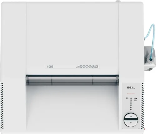 Vista 7 de ideal. 4005 Trituradora de papel de oficina centralizada de corte súper micro con engrasador automático, operación continua, capacidad de 10-12