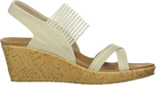 Vista 6 de Skechers Beverlee - Sandalias altas de plataforma de cuña para mujer