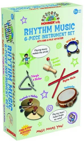 Vista 3 de Hohner - Juego de instrumentos de ritmo de 6 piezas