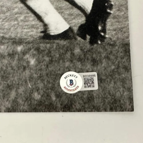 Vista 3 de Autografiado/Firmado Pele Brasil Fútbol Fútbol 16x20 Foto Bicicleta Kick Beckett BAS COA Auto