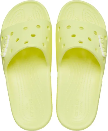 Vista 3 de Crocs - Sandalias unisex para adultos Bayaband Slide Azufre (Sulphur)