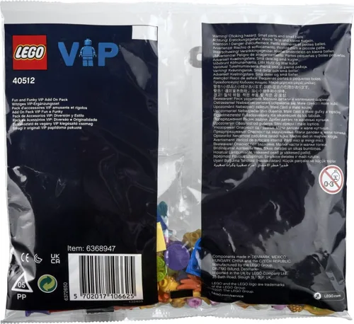 Vista 2 de LEGO: Paquete VIP Adicional de Diversión y Familia #40512 [148 Piezas]