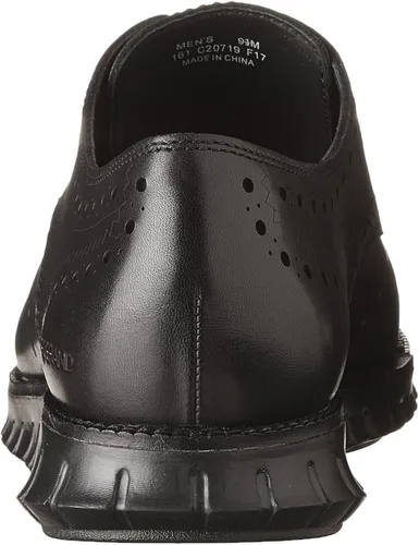 Vista 3 de Cole Haan Zerogrand Wingtip Oxford para hombre, Arena piel-costa