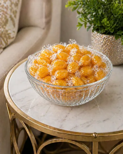 Vista 4 de Botones de caramelo Butterscotch de 2 libras. - Caramelo duro envuelto individualmente embalado por Snackadilly