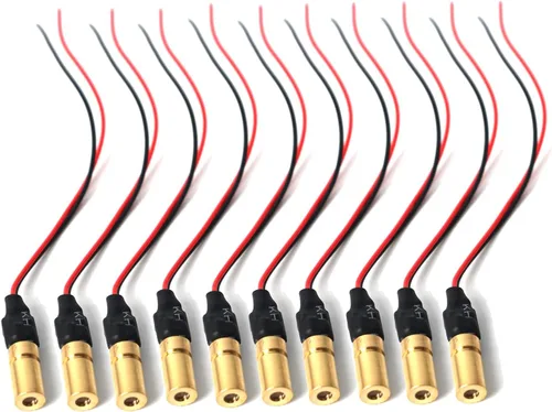 Vista 7 de módulo láser de luz roja 650nm módulo láser industrial longitud focal ajustable (cross-2packs)