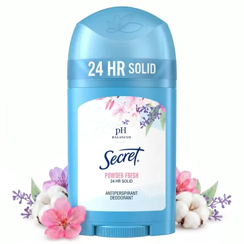 Vista 14 de Secret Antitranspirante y desodorante para mujer, protección contra el sudor y el olor las 24 horas, protección equilibrada de PH, suave