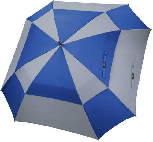Vista 15 de G4Free Paraguas de golf extra grande de 62/68 pulgadas, cuadrado, ventilado, resistente al viento, apertura automática, doble toldo de gran