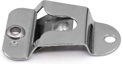 Vista 2 de HLN9073 Clip para colgar micrófono compatible con CB Motorola Walkie Talkie con tornillo, paquete de 2
