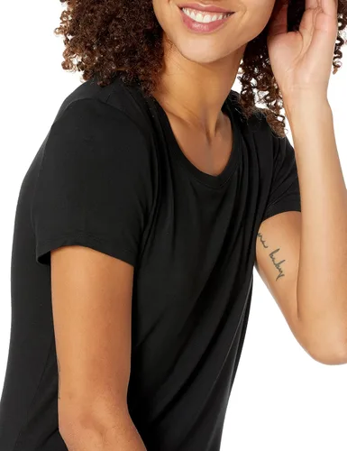 Vista 3 de Tienda Essentials - Vestido largo de manga corta para mujer