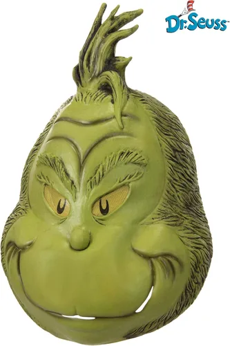 Vista 2 de Máscara completa Dr. Seuss The Grinch Deluxe