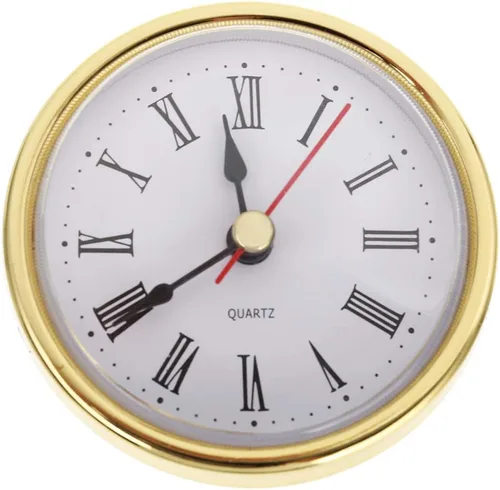 Vista 7 de Reloj clásico Craft Movimiento de cuarzo 2-1/2 (2.559 in) Relojes redondos Cabeza Insertar Número romano