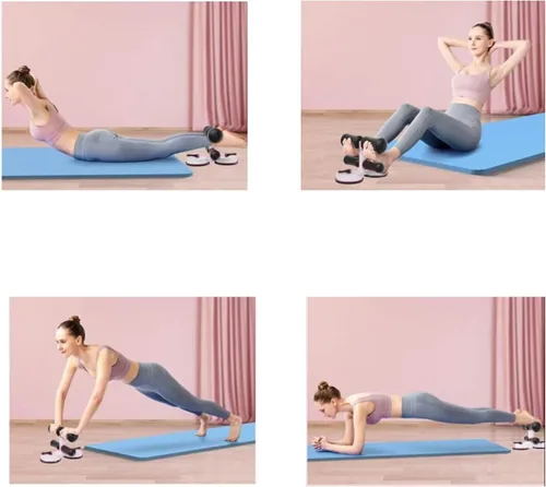Vista 7 de Spike Ejercicio de abdominales con doble ventosa para ejercicios abdominales, entrenamiento muscular de piernas, músculos del brazo, ejercicio