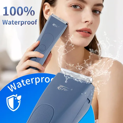 Vista 5 de Tife Waterproof Full Body Trimmer (Blue)
