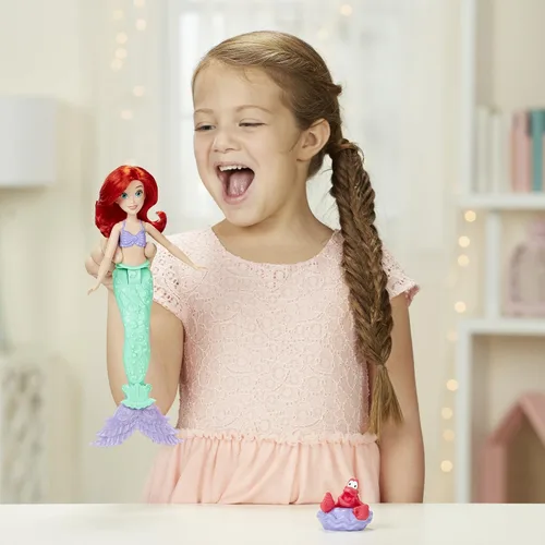 Vista 6 de Disney Princess Ariel - Muñeca de moda con cambio