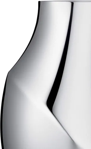 Vista 2 de Georg Jensen Florero mediano de acero inoxidable Flora