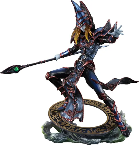 Vista 6 de YU GI OH Duel Monsters Art Works Mago Negro PVC FIG