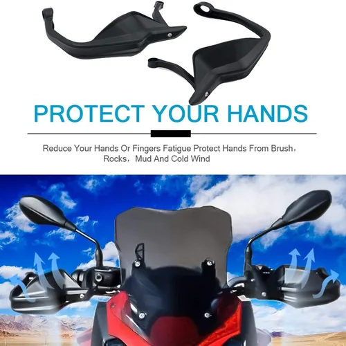 Vista 8 de Para B.M.W F900R F900XR F 900 R F 900 XR 900R 900R 900XR 2019 2020 Protector de mano Protector de parabrisas