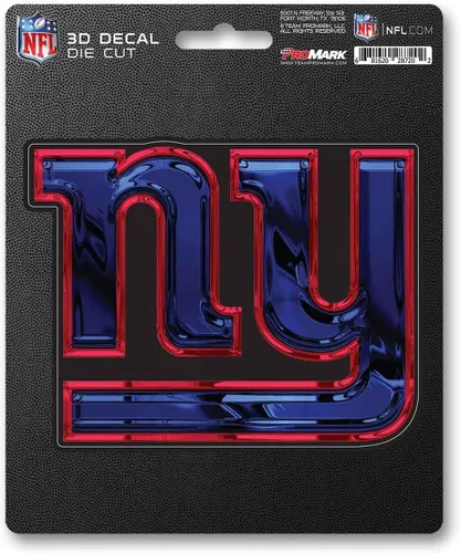 Vista 11 de FANMATS Calcomanía 3D de NFL Auto NFL