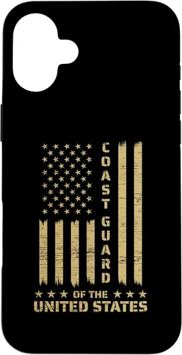Vista 23 de Funda USCG de la Guardia Costera de Estados Unidos y la bandera estadounidense USCG para iPhone 16