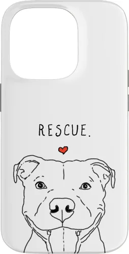 Vista 17 de Rescue Love Smiling Pit Bull, Pittie, Pitbull Mom, Dog Lover Case for iPhone 17