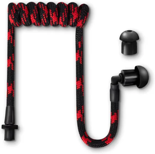 Vista 19 de Tubeez Walkie Talkie Auricular con tapones negros para los oídos – Tubo roscado de bloqueo de humedad que se adapta a cualquier auricular de radio