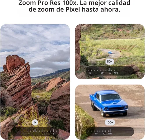 Vista 2 de [Usado] Google Pixel 10 Pro XL - Smartphone Android desbloqueado - Asistente Gemini AI, sistema de cámara trasera triple, batería de carga rápida