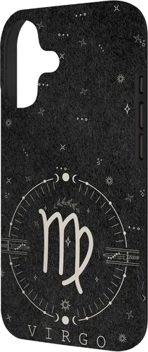 Vista 2 de Aesthetic Virgo Zodiac Sign Astrological Stars Celestial Case for iPhone 17