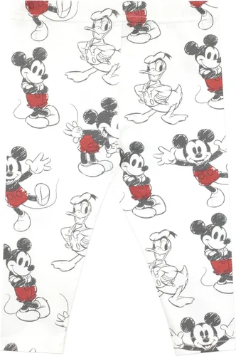 Vista 5 de Disney Conjunto de 5 piezas con gorro y babero de Mickey Mouse y Donald Duck para bebé niño