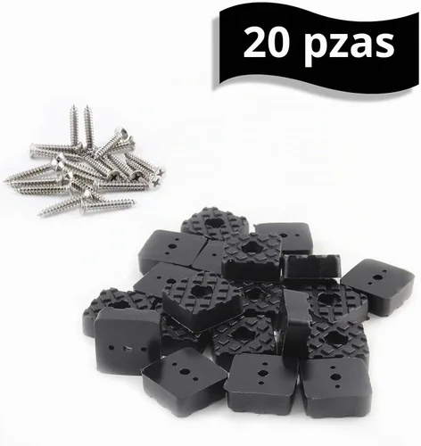 Vista 4 de Bonsicoky Almohadillas de goma para muebles de 0.87 pulgadas/22mm